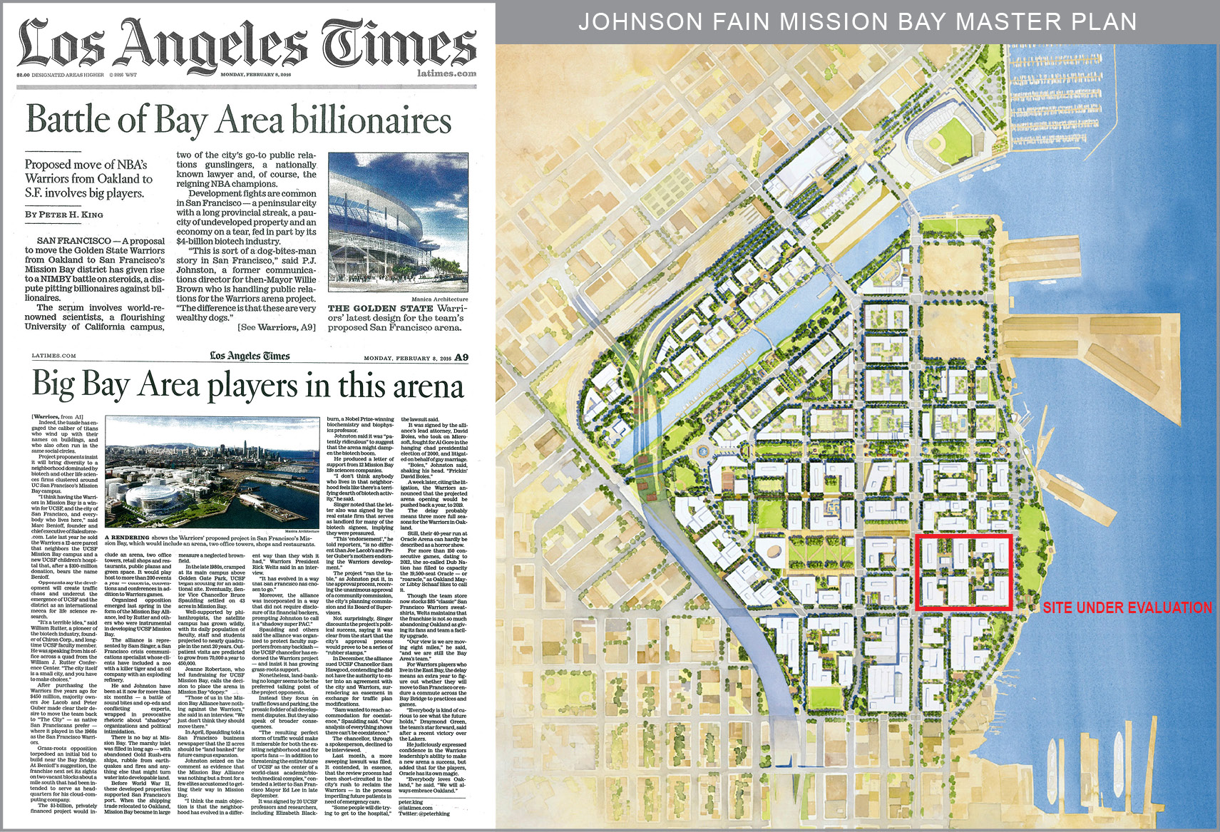Mission Bay Master Plan in the News