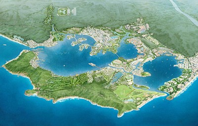 海南岛陵水实验区总体规划与城市设计